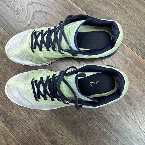 On Cloud Shoes Mens 9.5 Cloudflow 3 Running Meadow/White Athletic Workout-READ - Picture 7 of 12