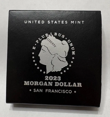 2023-S Proof Silver Morgan Dollar (Box & COA)