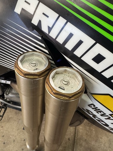 2017 Yamaha YZ250 KYB 48mm 'SSS' Fork Suspension Set - Picture 2 of 7