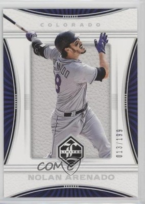 2018 Panini Chronicles Limited Spotlight Silver 13/199 Nolan Arenado #10 0j6