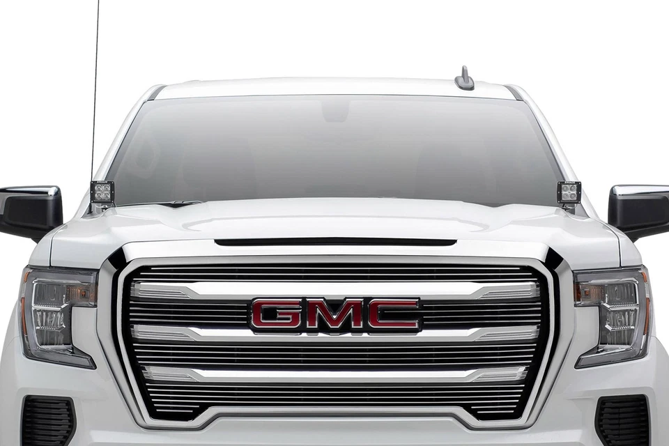 For GMC Sierra 1500 19-22 T-Rex 5-Pc Polished Horizontal Billet Main Grille Foto 3 de 4