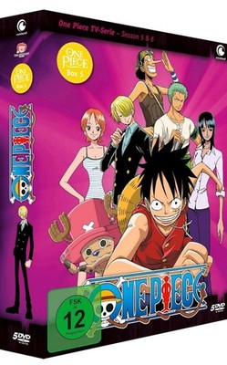 DVD ONE PIECE - TV-SERIE - BOX 5 (Anime - Episoden 131-162) - 5 DVD's