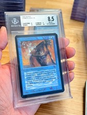 BGS 8.5 MAGIC THE GATHERING 1993 ALPHA POWER LEAK MTG - CASE DAMAGE psa cgc