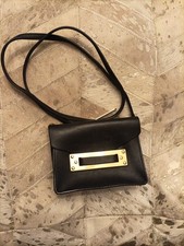 Sophie Hulme Navy Cross Body Envelope Bag