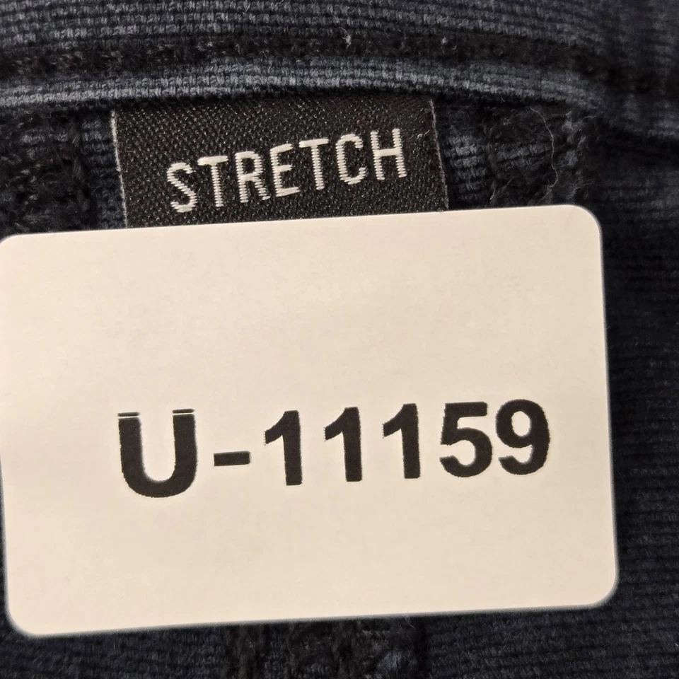 American Eagle Outfitters Women Pants 12 REGULAR Blue Cargo Button 29" Inseam - Image 2 of 4