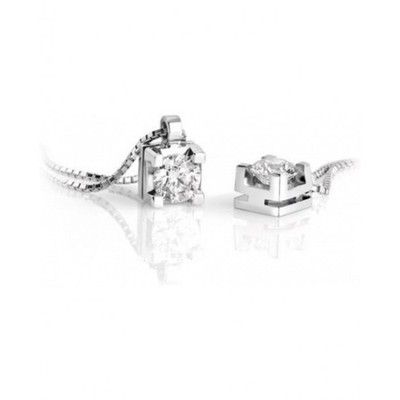 Giorgio Visconti Halskette Lichtpunkt natürlicher Diamant Anhänger GB37500D 0,06