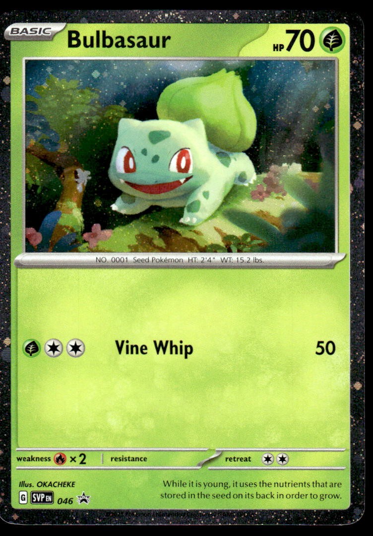 Pokemon TCG SV: Scarlet & Violet Promo Cards #046 Bulbasaur NM