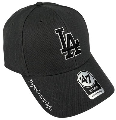 Los Angeles Dodgers ('47 Brand) MLB MVP Hat Adjustable Charcoal | eBay