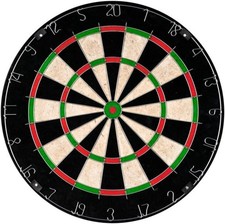 Durable Champion Tournament Bristle Dartboard w/ Standard Wire Spider 18" x 1.5"