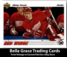 1991-92 Upper Deck Jimmy Carson #161 Detroit Red Wings NHL Hockey