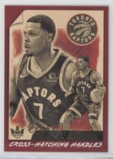 2019-20 Panini Court Kings Cross-hatching Handles Kyle Lowry #8 g1z