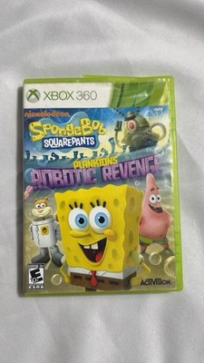 SpongeBob SquarePants: Plankton's Robotic Revenge   Microsoft Xbox 360 Game