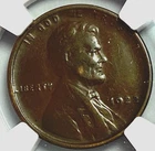 1922 No D 1c Lincoln Wheat Penny One Cent Strong Reverse XF40 BN NGC