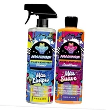  Fine Leather Cleaner and Fine Leather Conditioner Kit for Use on Leather 