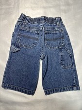 Vintage Cherokee Toddler Blue Carpenter Jeans 6 Months Denim 100 Cotton Baby
