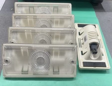 WELDON 8005 BUS TRUCK SNAP IN INTERIOR DOME CLEAR LIGHT 12 volt💡LOT OF 5💡FS💡