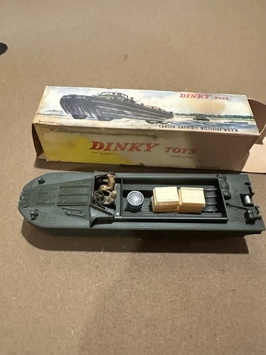 Vintage Dinky Toys DUKW Amphibian diecast military vehicle Made in England