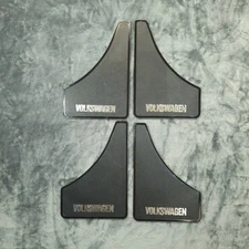 Volkswagen Mud Flaps Splash Guards Set of 4 Universal Front Rear Quik-Clip USA
