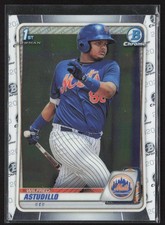 2020 Bowman #BCP-37 Wilfred Astudillo Chrome Prospects New York Mets