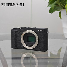 FUJIFILM X-M1 16.3MP Mirrorless Digital Camera Body Black