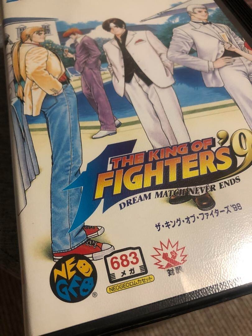 THE KING OF FIGHTERS 98 KOF NEO GEO AES SNK ROM CARTRIDGE ONLY TESTED F/S