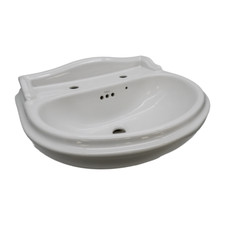 Sottini Caprinai 560mm Semi Recessed Basin with 2 Tap Holes E241001