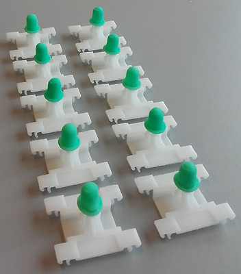 Lot De 10 Clips De Fixation Romix Pour Bordure - Réf. 50495Z
