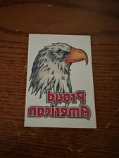 USA Pride! Proud America Eagle. Vending Machine Temp Tattoos United States Pride