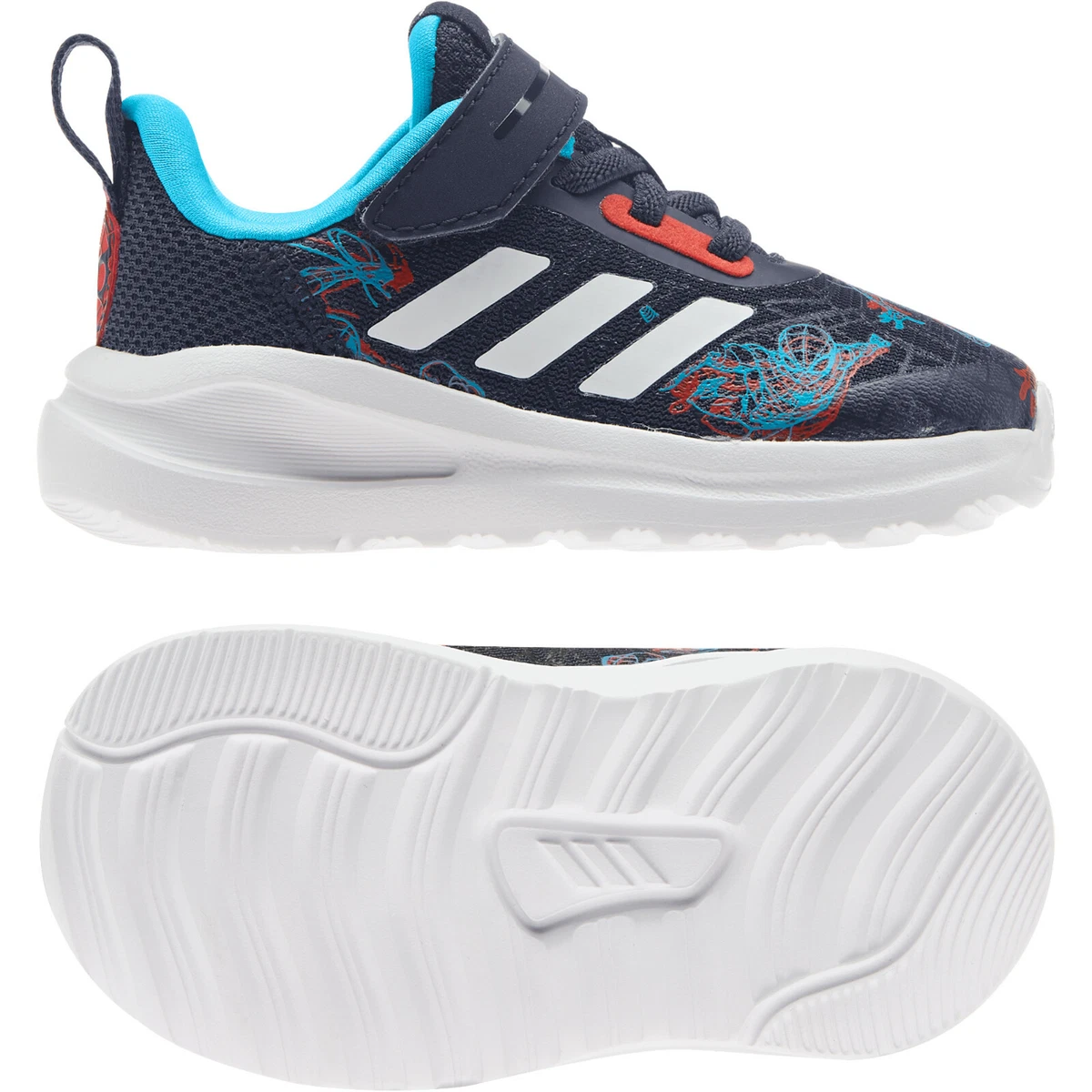 Adidas FortaRun Spider M EL I Kinder Schuhe Freizeit FV4267 C1
