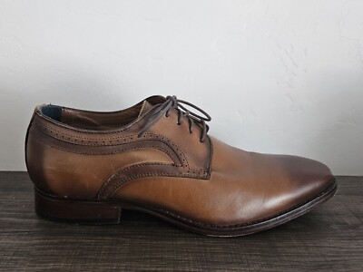 Johnston & Murphy Sheepskin Danridge Cap Toe Tan Full Grain  display picture 3