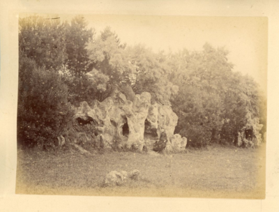 Tirage Albuminé Vintage Inde 1875 - Bungalow Indien à Rawalpindi, Format 10,5x15,5 Cm, Photographie Ancienne Collection