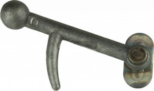 CHIUSURA A PALLA PER SPONDE CASSONI IN FERRO SALDARE MISURA PICCOLA SX sinistra