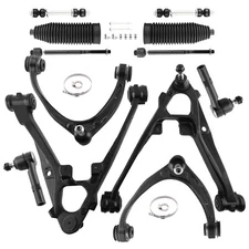 12x Front Lower Control Arm Ball Joint Tie Rod End for 2007-2013 GMC Sierra 1500