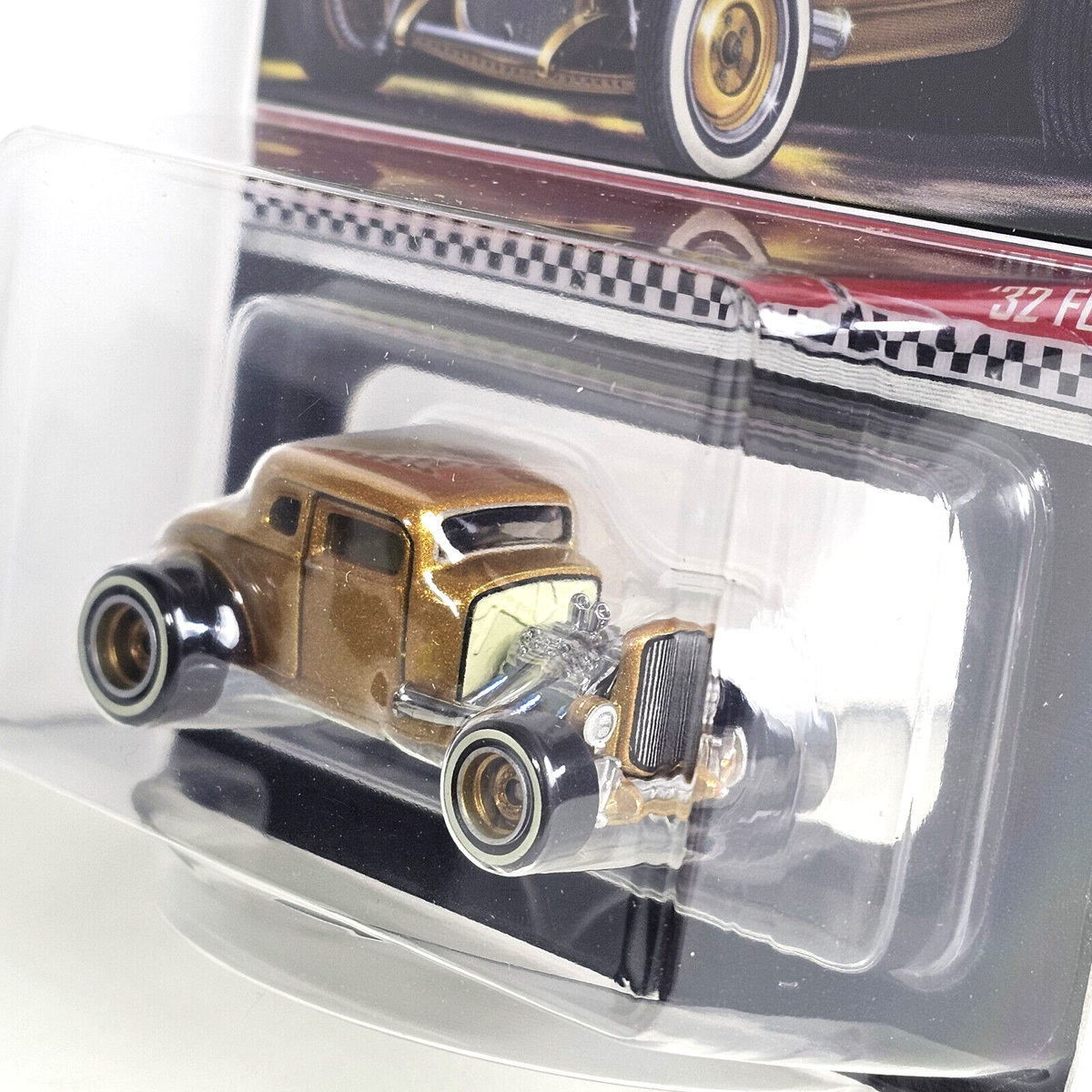 Hot Wheels Rod Squad Series 4/10 '32 Coupe 105/250, Gold