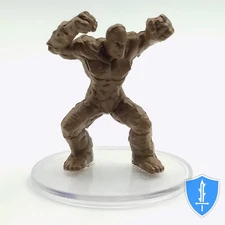 Clay Golem - Monster Menagerie 2 #26 D&D Miniature
