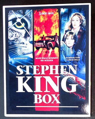 3 Blu-ray BOX : STEPHEN KING HORROR COLLECTION : KATZENAUGE / WERWOLF VON TARKER