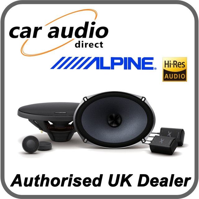 Alpine X-s69c Type X 2-way Component 