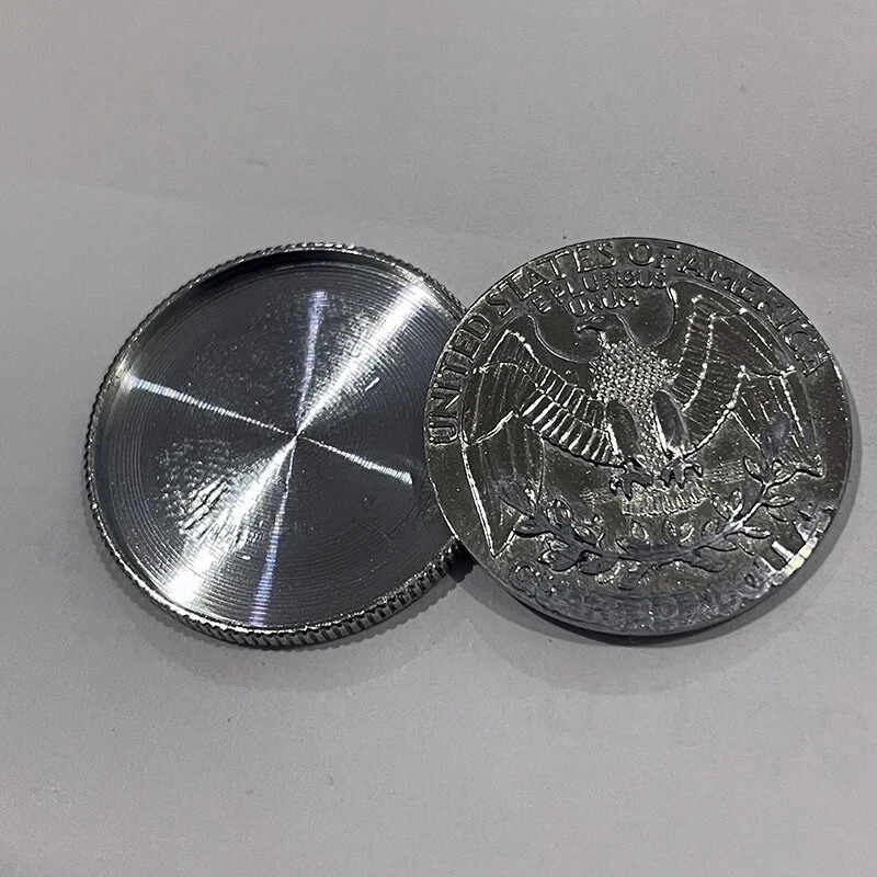 Hollow Detachable Trick Quarter Spy Coin Novelty Gift Free Shipping! - Image 3 of 3