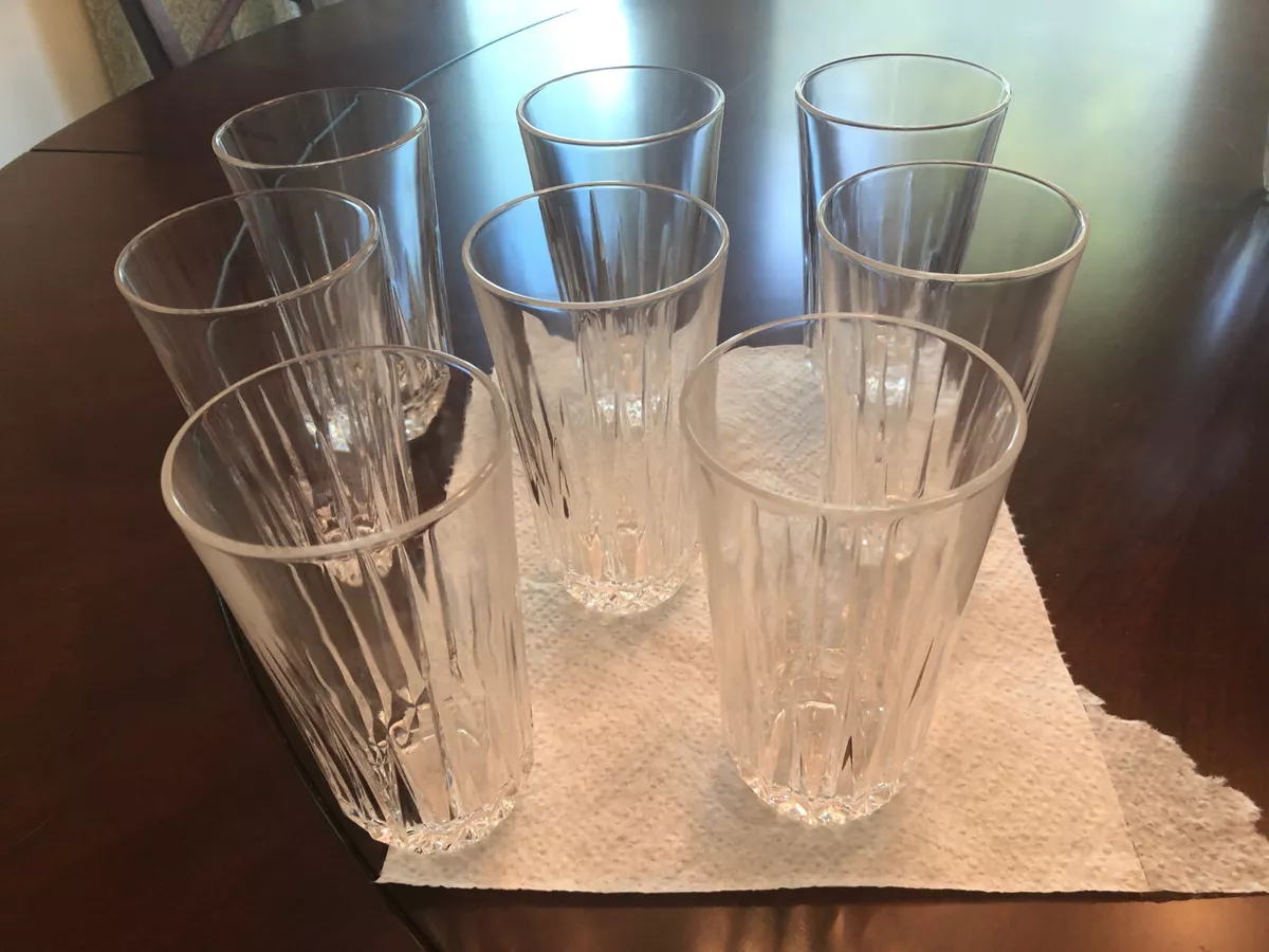 Set of 8 Drinking Glasses