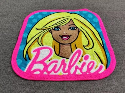 Barbie Doll The Movie Logo Floor Mat Area Runner Rugs Living Room