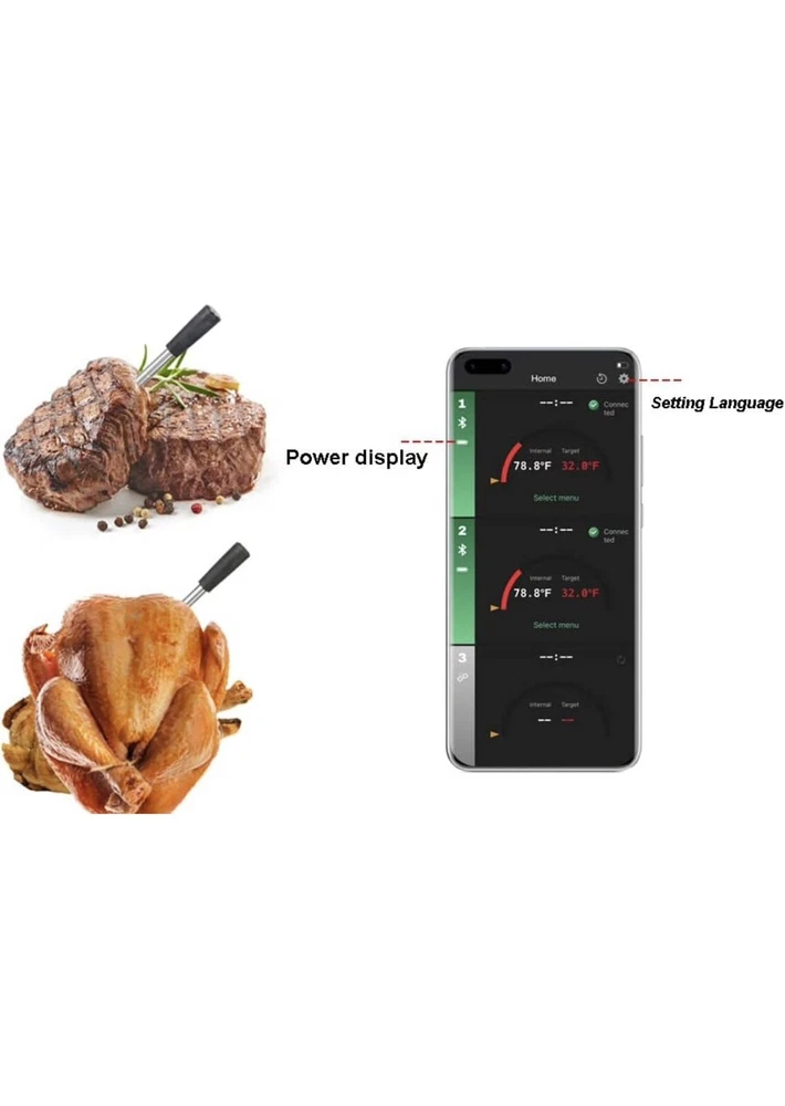 Meat Thermometer Wireless