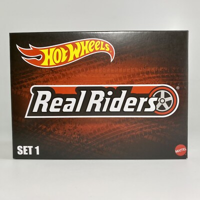 Hot Wheels RLC Exclusive Real Riders Wheels Pack Set 1 - American