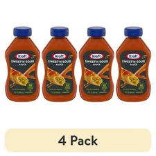 (4 Pack) Sweet 'N Sour Sauce, 12 Fl Oz Bottle with free &fast shipping
