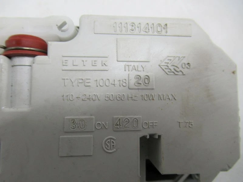 Tab-Fach Dosiereinheit Zanussi ZDT 101  nr 111314101 Eltek type 100418 20 - Bild 4 von 4