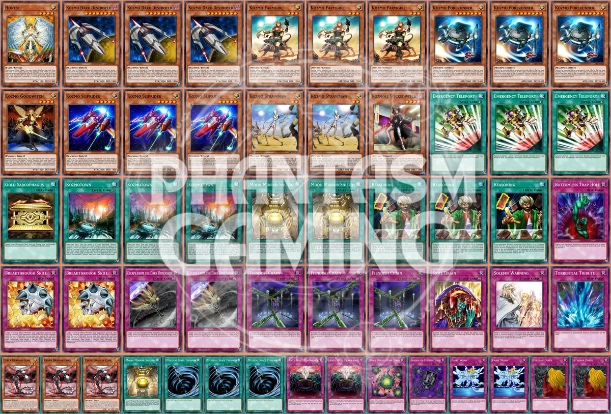 Kozmo Player-Built Yu-Gi-Oh! Decks for sale
