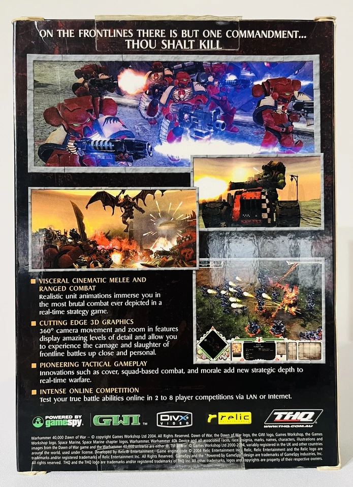 Warhammer Dawn of War ~ PC CD-ROM ~ Includes Prima Guide ~ Box Set - Image 2 of 4