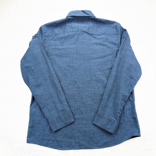 APT 9 Men's Shirt Size Large Blue Button Up Long Sleeve New - Picture 2 of 9