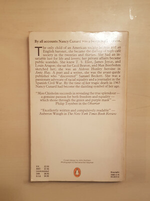 Nancy Cunard by Anne Chisholm (Paperback) Penguin Biography | eBay UK
