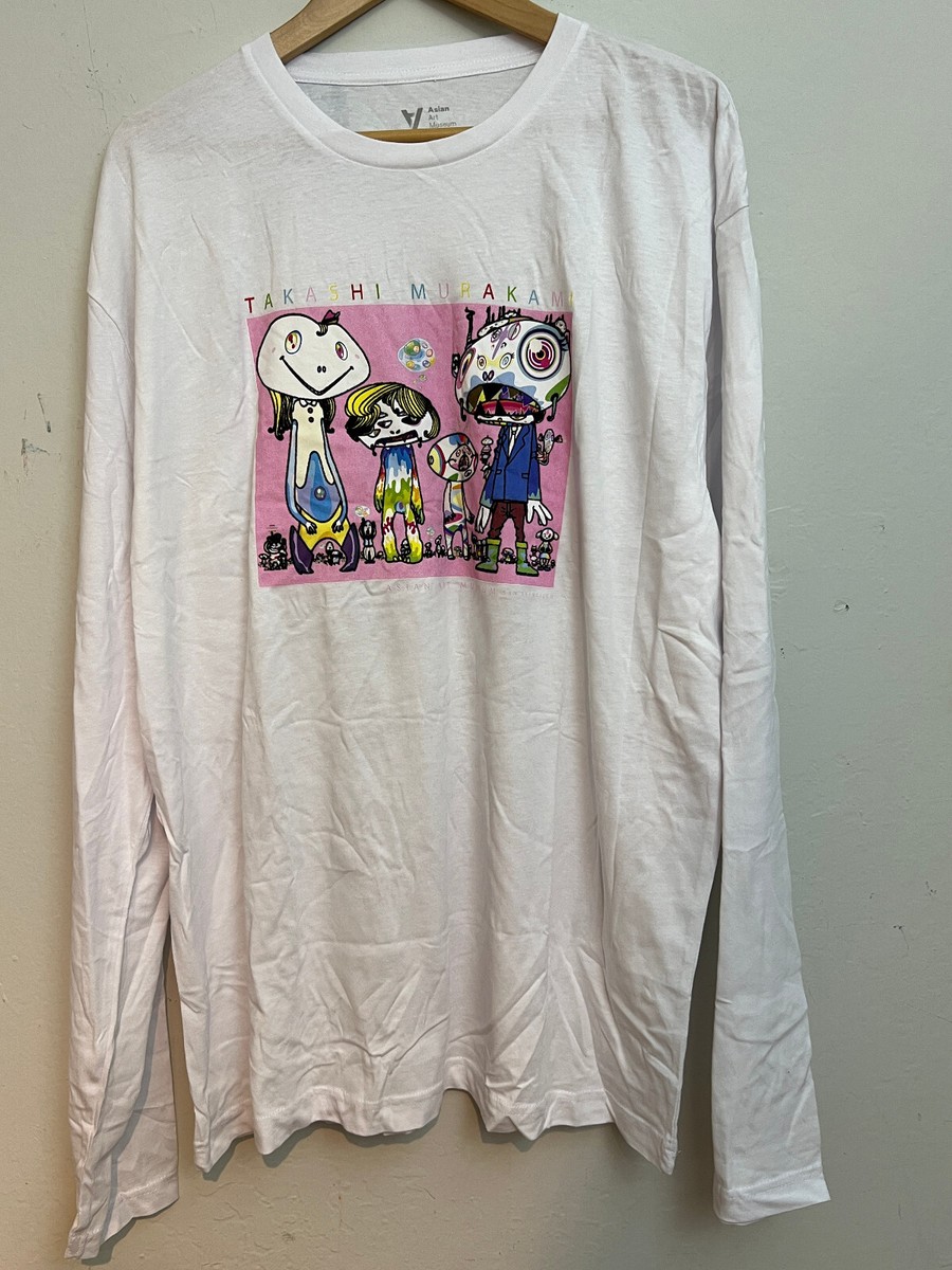 Takashi Murakami x Asian Art Museum Exhibit Long Sleeve Tee Size