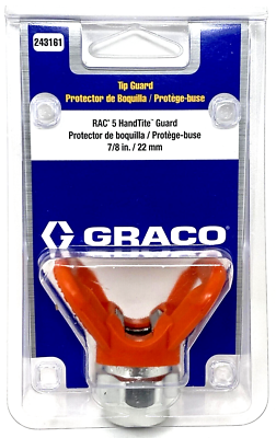 #ad Graco RAC 5 HandTite Tip Guard 243161 7 8quot; Thread $30.00